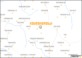 map of Kourokorodji