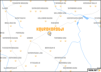 map of Kourokorodji