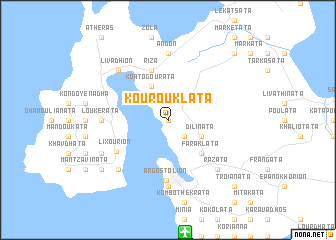 map of Kouroukláta