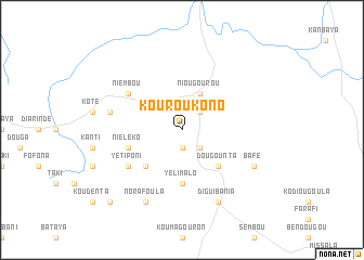 map of Kouroukono