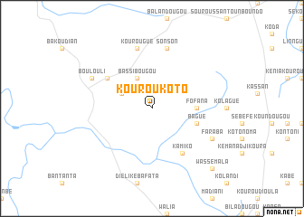 map of Kouroukoto