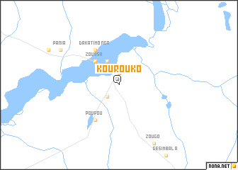 map of Kourouko