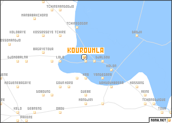 map of Kouroumla