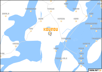 map of Kourou