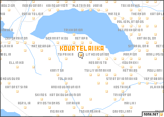 map of Kourtelaíika