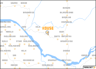 map of Kousé