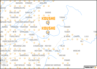 map of K\
