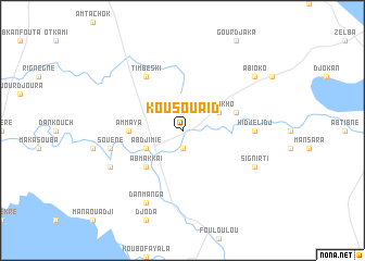 map of Kousouaïd