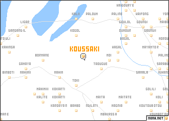 map of Koussaki
