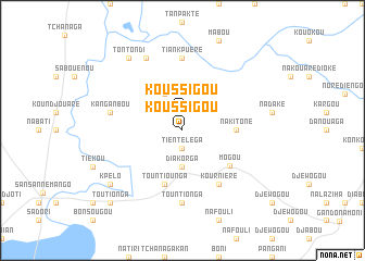 map of Koussigou