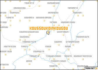 map of Koussoukoin-Kougou