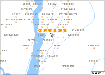 map of Koussoulabou