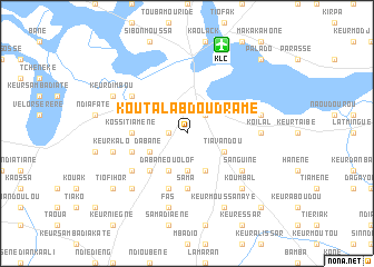 map of Koutal Abdou Dramé