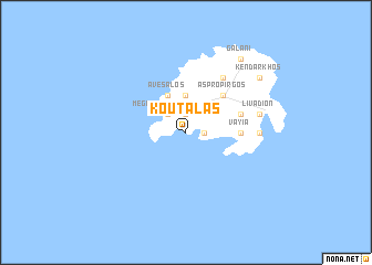 map of Koutalás