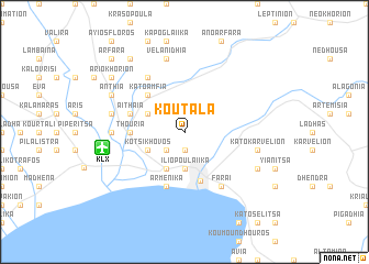map of Koutalá
