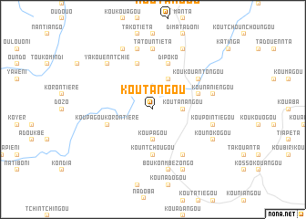 map of Koutangou