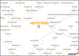 map of Koutayagou