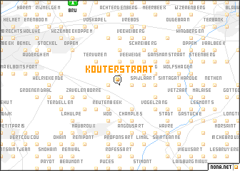 map of Kouterstraat