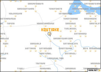 map of Koutiaké