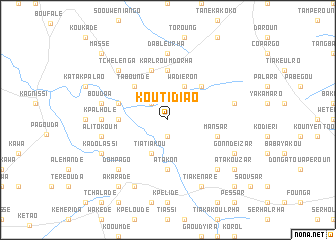 map of Koutidiao