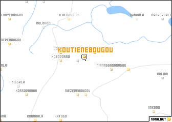 map of Koutiénébougou