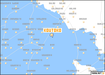 map of Koutoko