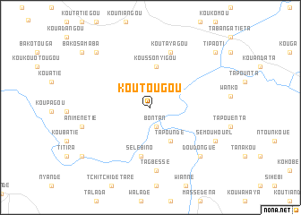 map of Koutougou