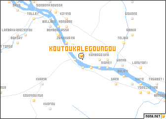 map of Koutoukalé Goungou