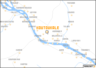 map of Koutoukalé