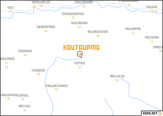 map of Koutouping