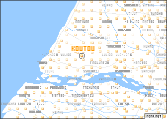 map of Kou-t\