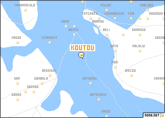 map of Koutou