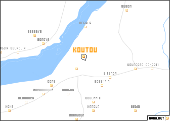 map of Koutou