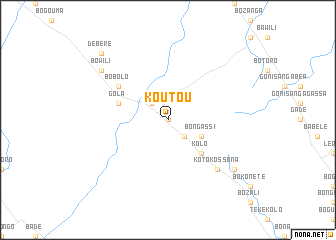 map of Koutou