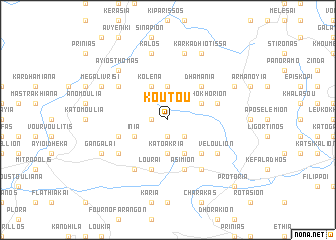 map of Koutoú