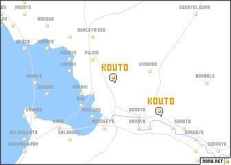 map of Kouto