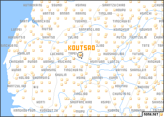 map of Kou-tsao