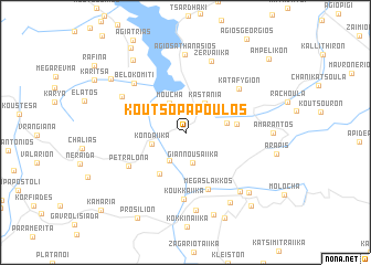 map of Koutsopápoulos