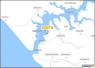 map of Koutu