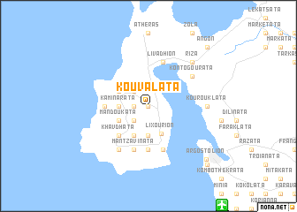 map of Kouvaláta