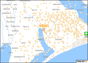 map of Kouvi