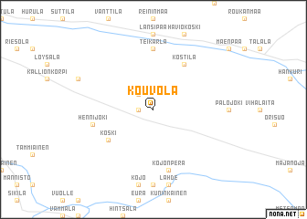 map of Kouvola