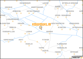 map of Kouvoúklia