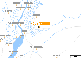 map of Kouyakoura
