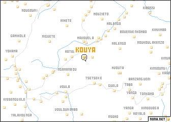 map of Kouya