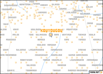 map of Kouyougou