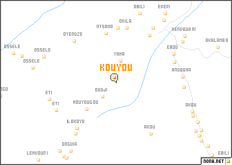 map of Kouyou