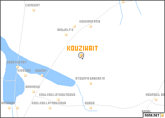map of Kouzi Waït