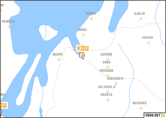 map of Kou