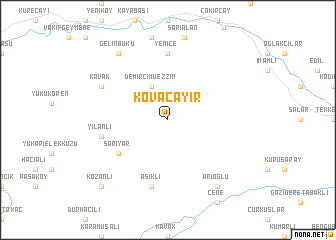 map of Kovaçayır